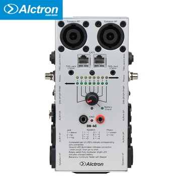 Alctron DB-4C Profesinės Kabelis, Testeriai, Garso, tinklo Kabelis Detektorius Testeris bandymo įrankis