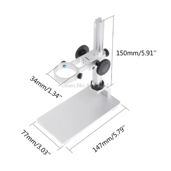 Aliuminio Lydinio Stovas Laikiklis Laikiklis Mikroskopo Laikiklis Nešiojamas USB Skaitmeninės Elektronikos Lentelė Mikroskopai Už G600 U4LB