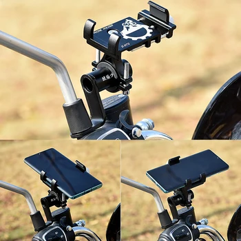 Aliuminio lydinys motociklo mobiliojo telefono laikiklis elektros baterijos kalnų dviračių, automobilių jojimo fiksuotojo mobilųjį telefoną, navigacijos laikiklis
