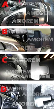 Aliuminio lydinys Vairas Shift Irklas Shifter Mercedes Benz AMG A B C E S GLK GL CLA CLS GLE Klasės W222 C117 W166