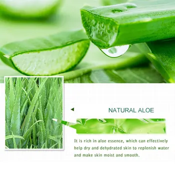 Aloe vera gelis drėkina, sutarčių poras bei skaistina veido odą.