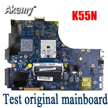 Amazoon K55N Nešiojamojo kompiuterio motininė plokštė, Skirta Asus K55N K55DE K55DR K55D K55 Bandymo originalus mainboard