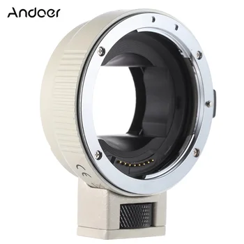 Andoer Automatinis Fokusavimas AF EF-NEXII Objektyvo Adapterio Žiedas Canon EF EF-S Objektyvas naudoti Sony NEX E Mount Kamera Full Frame A7/A7R