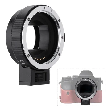 Andoer Automatinis Fokusavimas AF EF-NEXII Objektyvo Adapterio Žiedas Canon EF EF-S Objektyvas naudoti Sony NEX E Mount Kamera Full Frame A7/A7R
