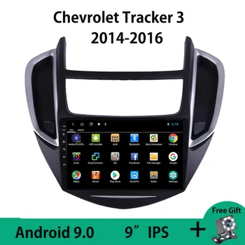 Android 9.0 Automobilio Radijo Chevrolet Tracker 3. M. m. 2016 Wifi 2Din Nr. 2Din Multimedijos Vaizdo Grotuvas, 9 Colių IPS Lietimui jautrus ekranas