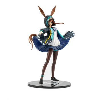 Anime Arknights Amiya PVC Veiksmų Skaičius, Anime Paveikslas Modelis, Žaislai, Seksuali Mergina, Surinkimo Statula Lėlės Dovana 22cm