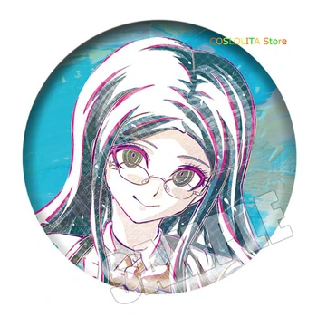 Anime Danganronpa V3 Monokuma Ženklelis Saihara Syuichi Mygtuką Sagės Smeigtukai Medalis Surinkimo Animacinių Filmų Clothings Dekoro Dovanos Cosplay