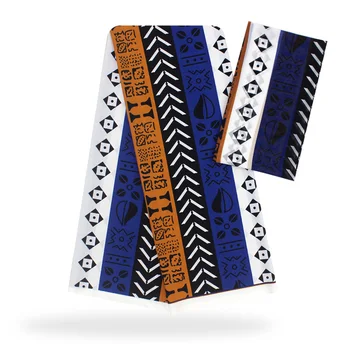 Ankara kokybės skaitmeniniu spausdinami vaškas dizaino afrikos satino audinio Afrikos vaškas modelio satino, šilko audinys šalis suknelė