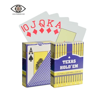 Anti Cheat Pokerio Kontaktinių Lęšių Plastiko Texas Holdem Pažymėtos Kortos Vandeniui Šalies Magija Denio Lentelės, stalo Žaidimas