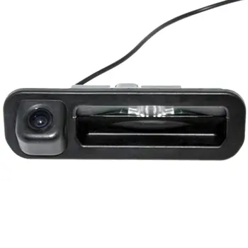 Antrinėje rinkoje mygtuką perjungti kamieno rankena Atsarginės Galinio vaizdo CCD Automobilį Atbuline Kamera, atbulinės eigos parkavimo kamera Ford Focus 2012