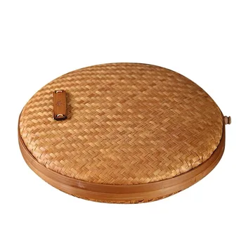 Arbatos laikymo krepšelis rankų darbo bambuko pu 'er arbata saugojimo krepšys lauke Kinų stiliaus dovanų dėžutėje kambarį baldų apdailos