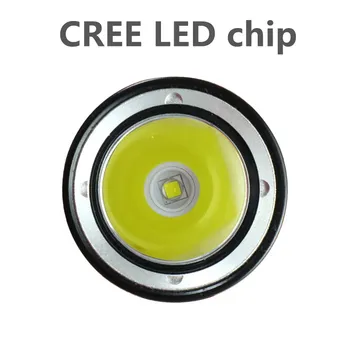 ARCHON C10R nardymo žibintuvėlis USB įkrovimo nardymo fakelas 1200 lumen CREE LED lustas po vandeniu atsparus vandeniui 100m nardymo apšvietimo lemputė
