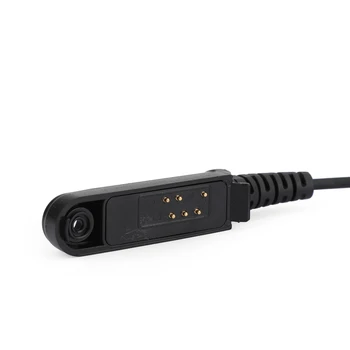Artudatech Walkie Talkie Audio Adapteris K Sąsaja 2Pin laisvų Rankų įranga Uosto Keitiklio Kabelį Už Baofeng UV9R BF 9700 A58
