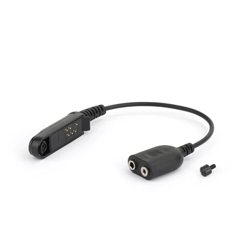 Artudatech Walkie Talkie Audio Adapteris K Sąsaja 2Pin laisvų Rankų įranga Uosto Keitiklio Kabelį Už Baofeng UV9R BF 9700 A58