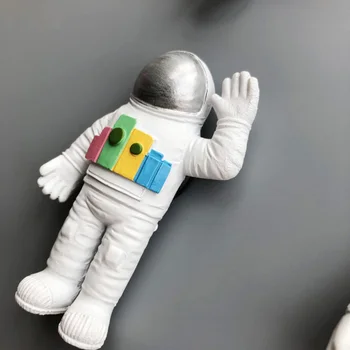Astronautas Šaldytuvas Magnetas Animacinių Filmų Kūrybos Planetos Magnetinis Lipdukas Šaldytuvas Magnetas Namų Puošybai Space Shuttle Magnetas