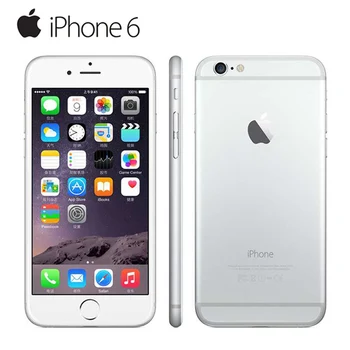 Atrakinta Originalus Apple iPhone 6 LTE 4G mobilaus ryšio telefonai 1GB RAM 16/64/128GB iOS 4.7' 8.0 MP Dual Core WIFI GPS Mobilųjį telefoną