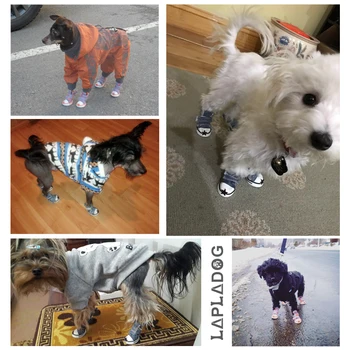 Aukštos Kokybės pavasarį, vasarą, kvėpuojantis naminių šunų bateliai Jautienos sausgyslės Padais mažų šunų bateliai antislip batai šunims ZL271