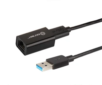 Aukštos Kokybės RTL8153 Chipset USB 3.0 10/100/1000Mbps Gigabit RJ45 Ethernet LAN Tinklo plokštė