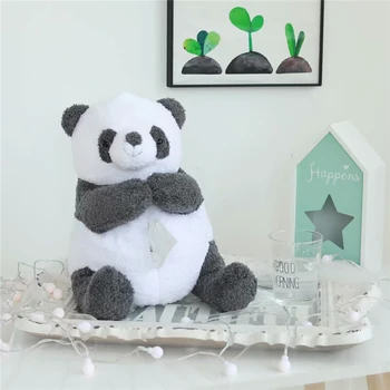 Aukštos Kokybės Tikroviška Pandos, Poliariniai Lokys Pliušinis Žaislas Pliušinis Lėlės Gyvūnų Audinių Langelį Panda Lėlės Biuro Stalo Dekoro Popieriaus Langelį mergina