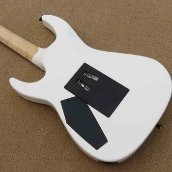 Aukščiausios kokybės FDOH-002 balta spalva Asmenybės patterm juoda aparatūros Kirk Hammett Ouija Elektrinė Gitara, Nemokamas pristatymas