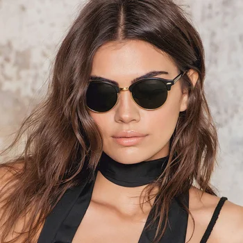Aukščiausios kokybės TETRO stiklo lęšiai apvalūs akiniai nuo saulės vyrų, moterų, prabangos prekės ženklo dizainas acetato rėmelis mens saulės akiniai lentes de sol mujer