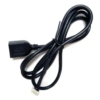 Automobilinis CD Mašina USB Linijos, o Duomenis Line USB Kabelis Peugeot 207 307 308 408 508 už Citroen