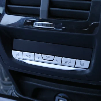 Automobilio Stilius Oro Kondicionavimo sistema užpakalyje, Kontrolės Mygtukų Apdaila Padengti Lipdukai BMW X3 G01 X4 Interjero Auto Priedai