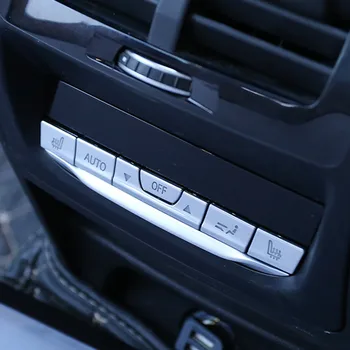 Automobilio Stilius Oro Kondicionavimo sistema užpakalyje, Kontrolės Mygtukų Apdaila Padengti Lipdukai BMW X3 G01 X4 Interjero Auto Priedai