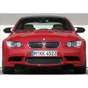 Automobilių Aukštos Kokybės Šalutinį M Stiliaus Blizgus Juodas Pakeitimas galinio vaizdo Veidrodis Padengti Dangteliai, BMW 1 Serijos E82 E88 2007 m. 2008 m. 2009 m.