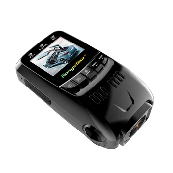 Automobilių DVR B40D Daul Objektyvas Novatek Brūkšnys Cam Priekiniai 1080P Galiniai 480P Paramos GPS Logger Patikrinti, Greitį ir Kelio ant PC Grotuvas