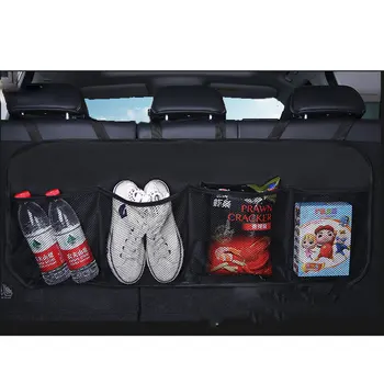 Automobilių galinių sėdynių bagažo skyriaus Organizatorius Backseat Saugojimo Automobilių Sunkvežimių VISUREIGIS Van Organizatoriai galinės Sėdynės Akių Kišenės C66