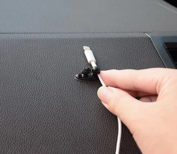 Automobilių Lipdukai Automobilio USB Kabelis Viela, apkabos skoda octavia 2 a5 a7 greitai yeti 