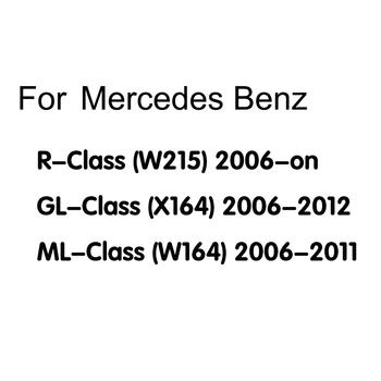 Automobilių Sveiki atvykę Šviesos diodų (LED Auto Durų Šviesos Logotipas Lazerinio Projektoriaus Lempa Emblema Dvasios Luces Mercedes AMG R GL ML Class W215 W164 X164