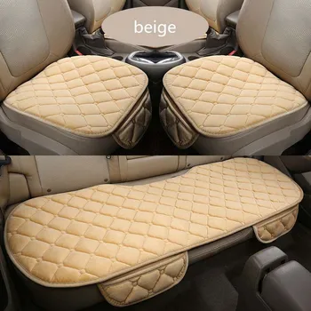 Automobilių sėdynės padengti keturis sezonus priekinės galinės sėdynės pagalvėlės, kvėpuojantis apsaugos trinkelėmis, automobilių reikmenys bendras dydis