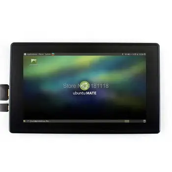 Aviečių Pi 7inch-LCD 7 colių USB Capacitive Jutiklinis ekranas, HDMI VGA ekranas kompiuteris, mini PC reguliuojamas 480x320-1920x1080