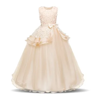 Baby Girl Inscenizacija Oficialią Suknelės Vasaros Šalis Nešioti Mergaitės Gimtadienio Komplektus Paauglių Mergaičių, 8 14T Krikštynų Suknelė Tutu Boutique Suknelė