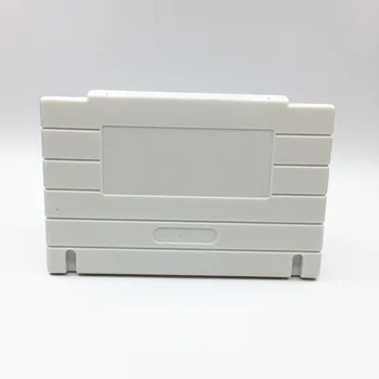 Balta spalva Žaidimas Kasetės Pakeitimas Plastiko Lukštais, NTSC SNES žaidimo kortelės 16BIT žaidimo kortelės Shell