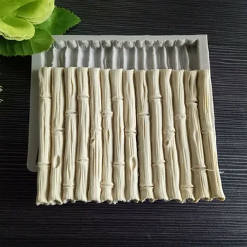 Bambuko silikono formos Tortas apsuptyje pelėsių Šokolado tešlos įrankiai, Saldainiai, pyragai, apdailos įrankiai LY1-1532