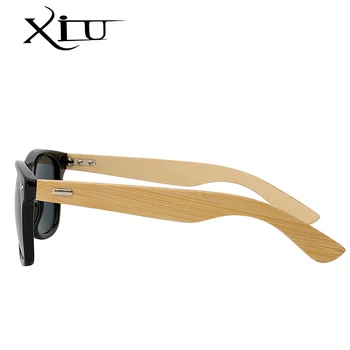 Bambuko Šventykla Akiniai nuo saulės Vyrams, Moterims Saulės akiniai Mediniai Prekės Dizaineris Retro Vintage Medienos Akiniai nuo saulės Aukščiausios Kokybės 12Color UV400