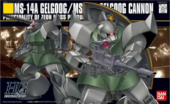 BANDAI GUNDAM 1/144 HGUC MS-14A GELGOOG PATRANKOS Gundam modelį, vaikai surinkti Robotas Anime veiksmų skaičius, žaislai