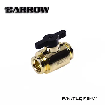 Barrow Vandens Aušinimo Detalės Mini Vožtuvas su Aliuminio Rankena Dvigubas Vidinis G1/4