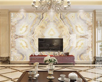 Beibehang Užsakymą modernus naujas mados dekoratyvinis dažymas tapetų aukso marmuro TV fone de papel parede 3d tapetai