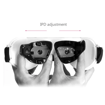 Belaidžio 3D Įkrovimo Žalia Šviesa Akis priemonė Atkurti regėjimą Akių Massager Vaikų Trumparegystė Gydymas, Masažas akiniai