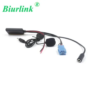 Biurlink 150CM ISO 8Pin AUX-IN Bluetooth Audio MP3 Muzikos Atkūrimas Adapterio Kabelis Ryšio laisvų Rankų Mikrofonas Smart Fortwo 450