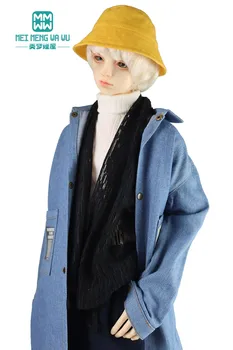 BJD Doll drabužių Mados Džinsinio audinio tranšėjos paltai, pledas kelnės, megztinis 60-72CM 1/3 DK SD Lėlės, žaislai, Kamuolys, Šlifuota Lėlės dovana