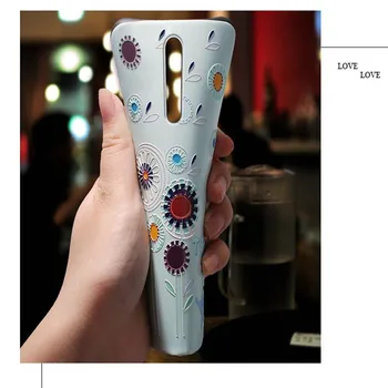 BONVAN 3D Įspausti Atveju Xiaomi Mi Sumaišykite 2 2S Minkšto Silikono Dažytos Paramos Galinio Dangtelio Xiaomi Mi Max 3 Kupė 