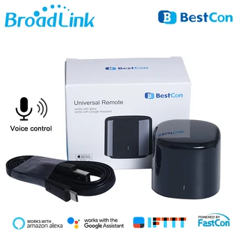 Broadlink con RM4C FastCon Universalus ir SPINDULIŲ Nuotolinio valdymo pultelis 4G WiFi IR už Alexa, Google 
