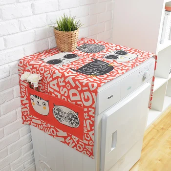 Būgno skalbimo mašina padengti audiniai Šaldytuvas, Dulkių padengti audiniai staliukas dulkių padengti audiniai Medvilnės, lino audiniai, padengti rankšluostį