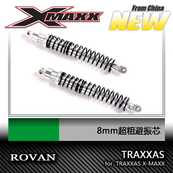 CNC 8mm metalo amortizatorius Traxxas X-MAXX
