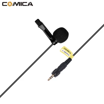 Comica BTM-M-O2 3.5 mm Įvairiakryptė Lavalier Microphone Mic Įvesties Kabelis linija 